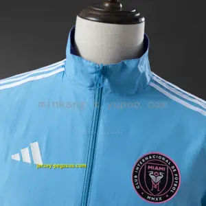 Inter Miami Reversible Anthem Jacket Windbreaker - Blue-Purple