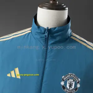 M-U Reversible Jacket Windbreaker - Blue&Black