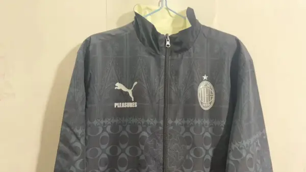 AC milan X pleasures reversible jakcet