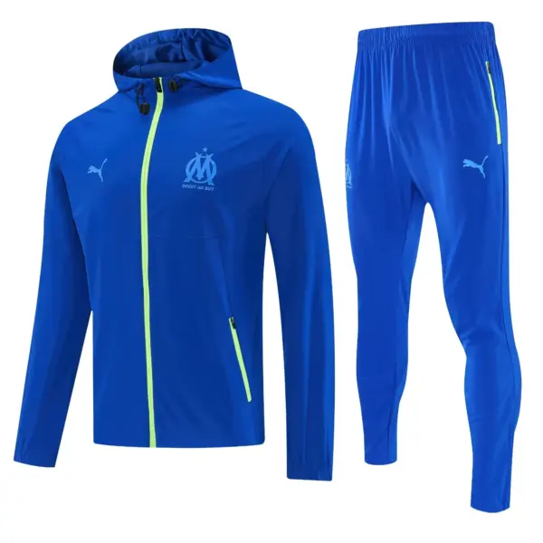 Marseille 2026 blue windbreaker jacket+pants