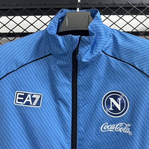 Napoli blue windbreaker jacket