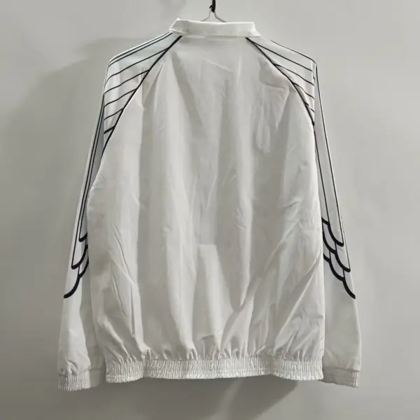 Paris white windbreaker jacket