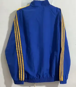 RM blue green reversible windbreaker jacket