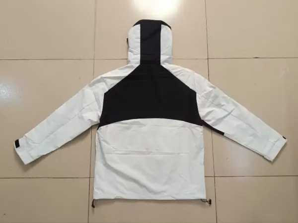 Real Betis black white windbreaker jacket