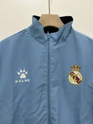 Real Madrid retro reversible windbreaker jacket