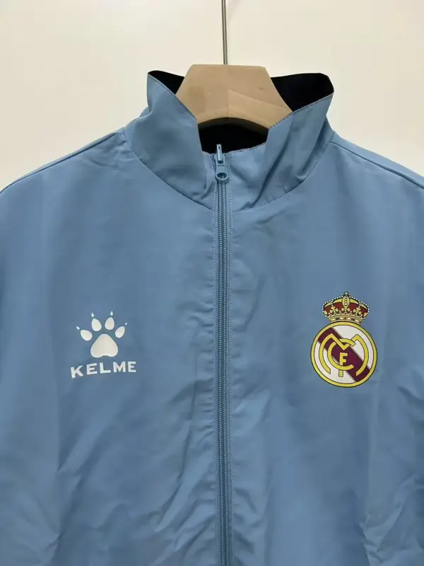 Real Madrid retro reversible windbreaker jacket