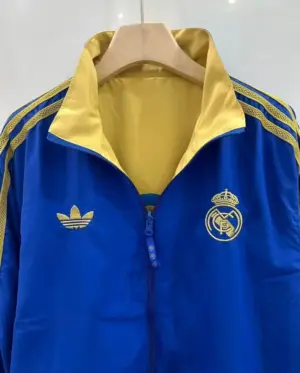 Real Madrid reversible windbreaker jacket