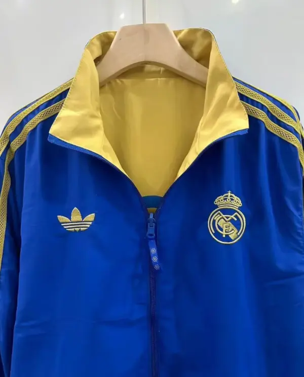Real Madrid reversible windbreaker jacket