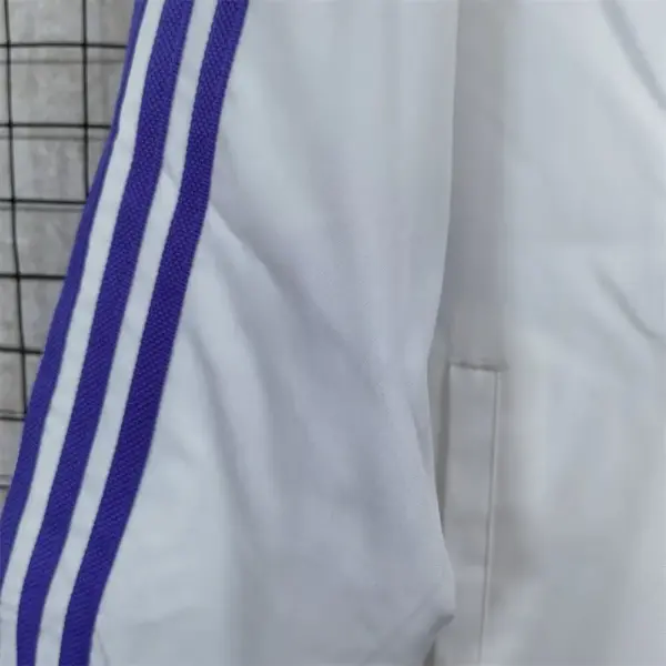 Real Madrid white recersible windbreaker jacket