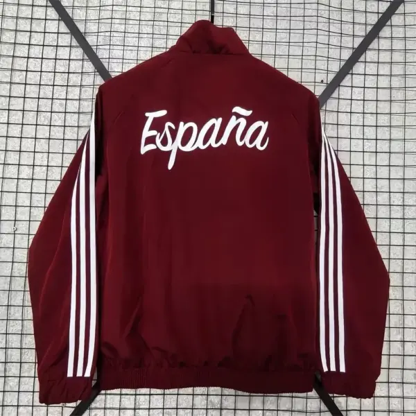 Spain 2026 red windbreaker jacket