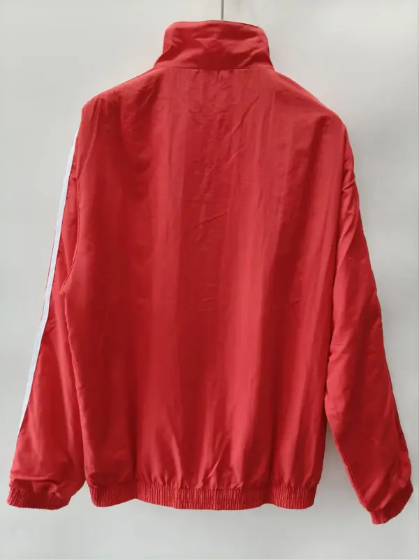 Spain red white recersible windbreaker jacket