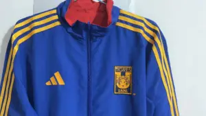 Tigres blue red reversible windbreaker jacket