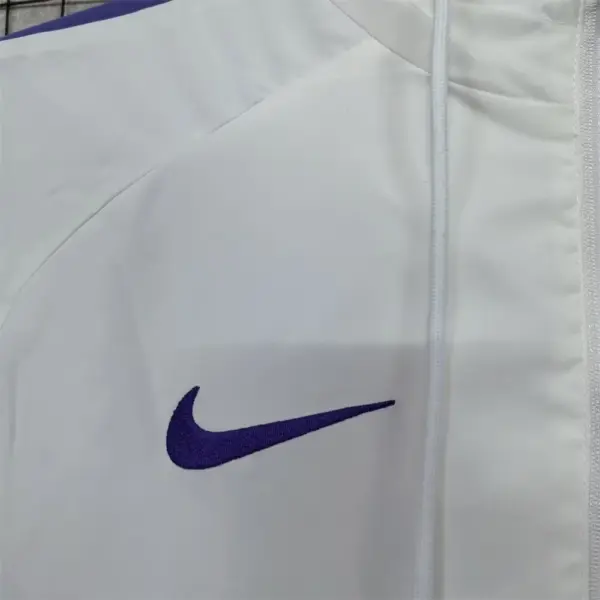Tottenham white windbreaker jacket