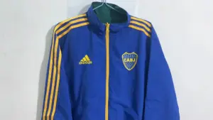 boca blue green reversible windbreaker jacket