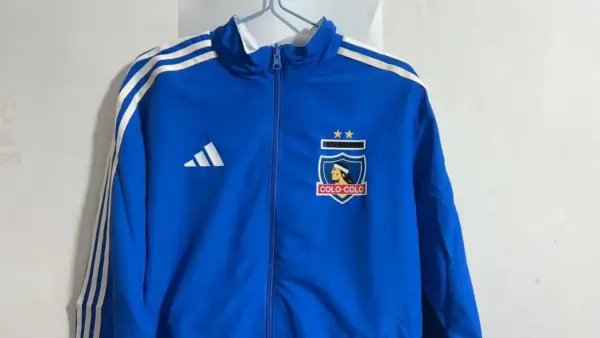 colo colo blue white reversible windbreaker jacket