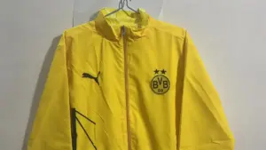 dortmund yellow reversible windbreaker jacket