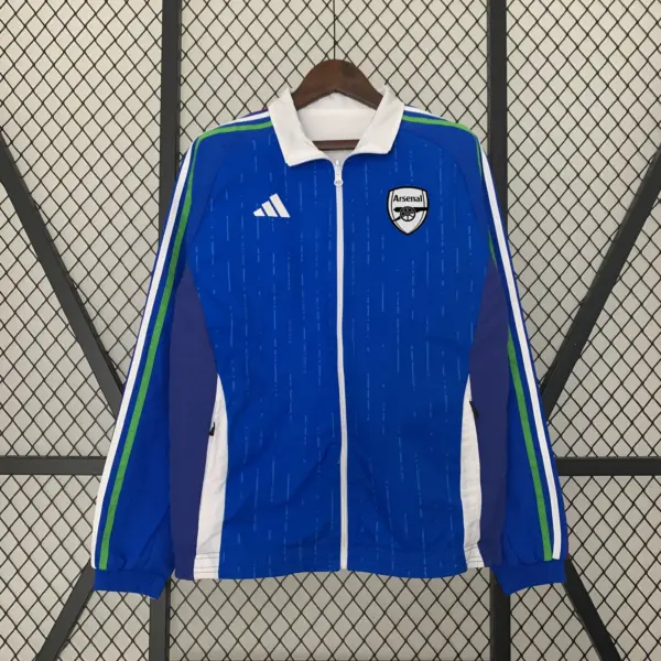 Arsenal blue white reversible jakcet