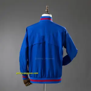 Barcelona Team Anthem Windbreaker - Blue