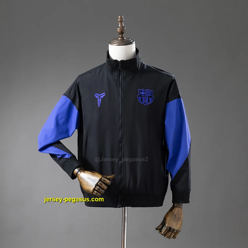 Barcelona x Kobe Windbreaker - Black Barcelona x Kobe Windbreaker - Black
