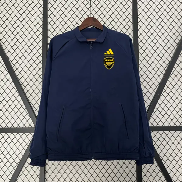 Arsenal pueple blue reversible jakcet
