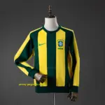 Brazil Long-sleeved Sweatshirt - Yellow & Green M