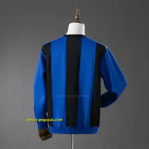 Inter Milan Long-sleeved Sweatshirt - Dark Blue & Black M