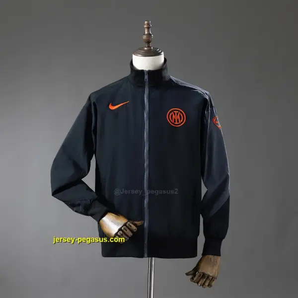 Inter Milan Third Away Windbreaker - Black