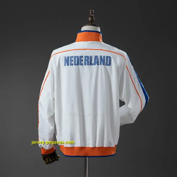 Netherlands Windbreaker - White