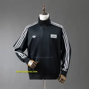 Oasis Flamingo Track Jacket - Black