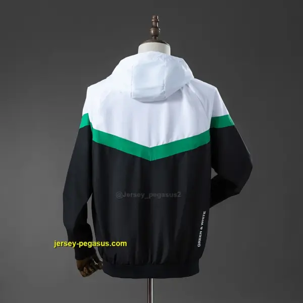 Real Betis Windbreaker - Fern Green & White & Black