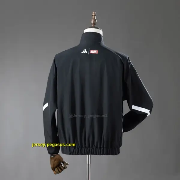 Real Madrid Avengers - Pre-Match (Black) Windbreaker
