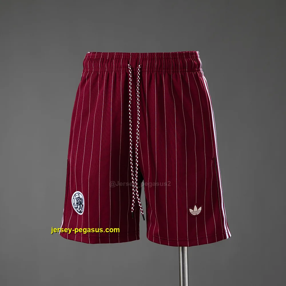 Ajax Terrace Icons Shorts Red Ajax Terrace Icons Shorts Red