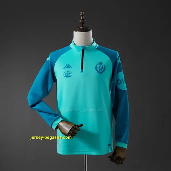 Real Valladolid Training Top Cyan