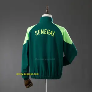 Senegal 2026 Windbreaker - Dark Green