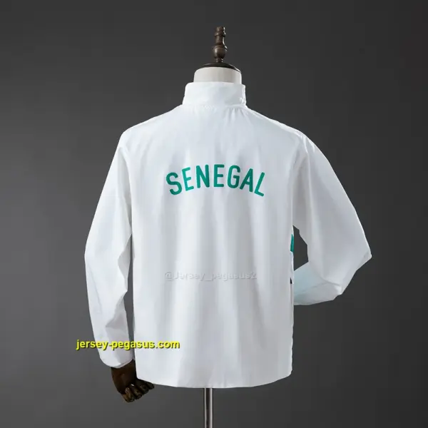 Senegal 2026 Windbreaker - White