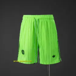 Celtic Terrace Icons Shorts Fluorescent Green