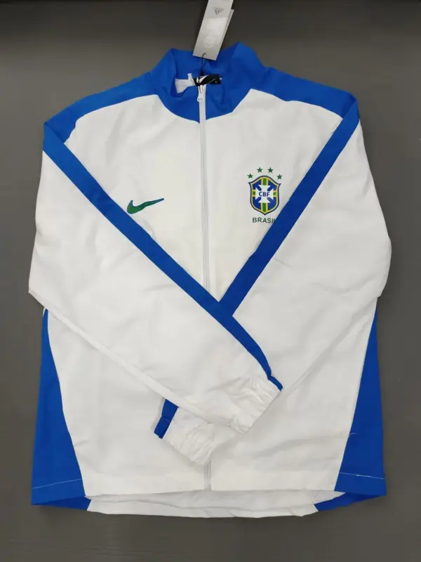 Brazil 1998 white windbreaker jacket