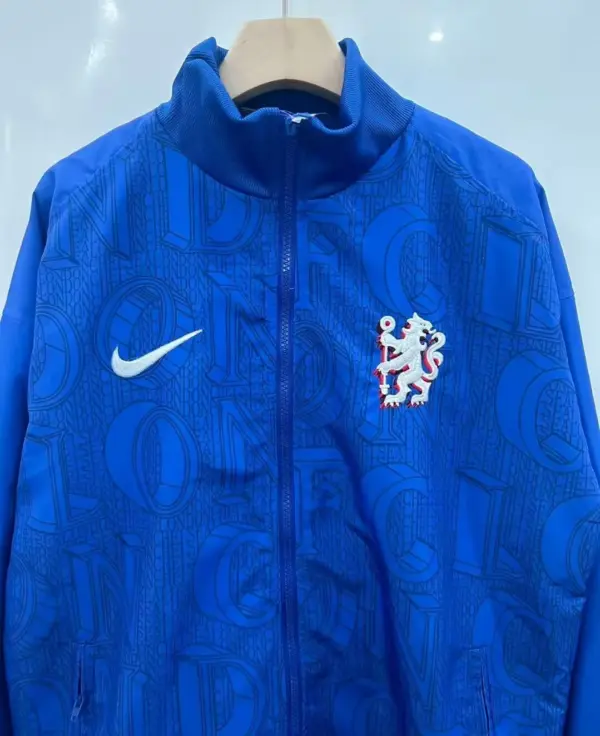 Chelsea 2026 blue windbreaker jacket
