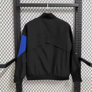 Chelsea black windbreaker jacket