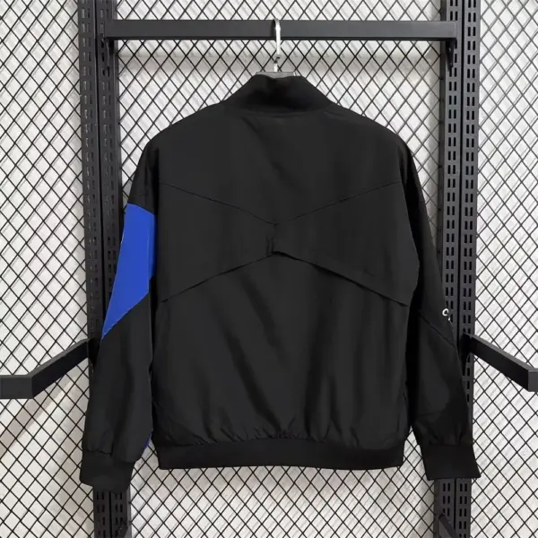 Chelsea black windbreaker jacket