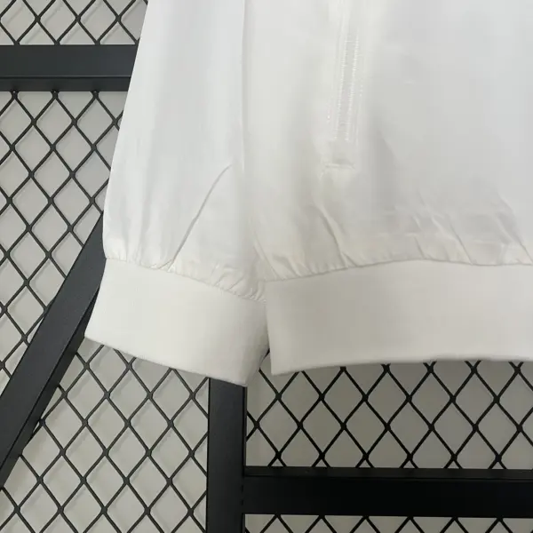 England white windbreaker jacket