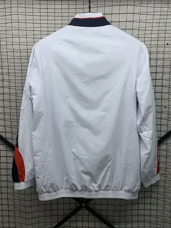 Englang 1998 white retro windbreaker jacket