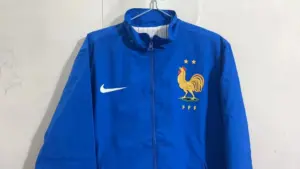France blue white reversible jakcet