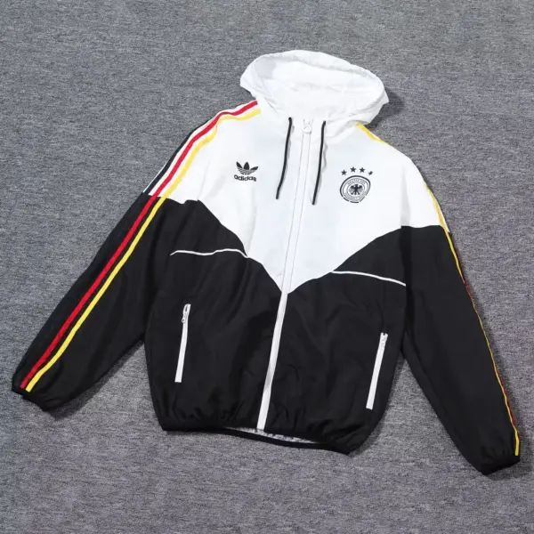 Germany black white windbreaker jacket