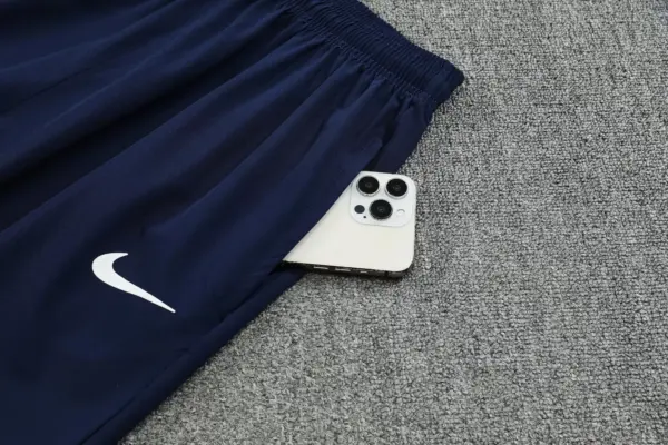 Paris royal blue windbreaker jacket and pants
