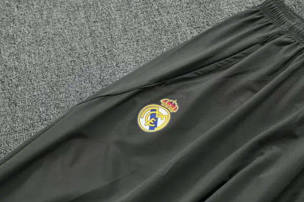 Real Madrid grey windbreaker jacket and pants