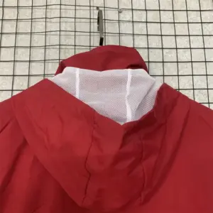 Ajax red windbreaker jacket