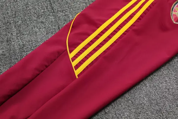 Arsenal dark red windbreaker jacket and pants