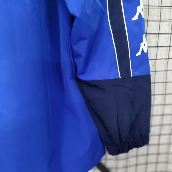Italy retro blue windbreaker jacket