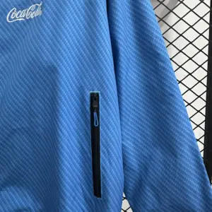 Napoli blue windbreaker jacket